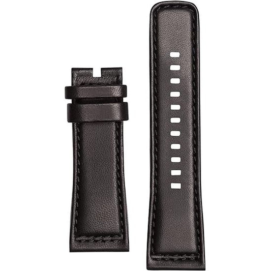 SEVENFRIDAY STRAP | Leather Dark Brown, Brown Stitch